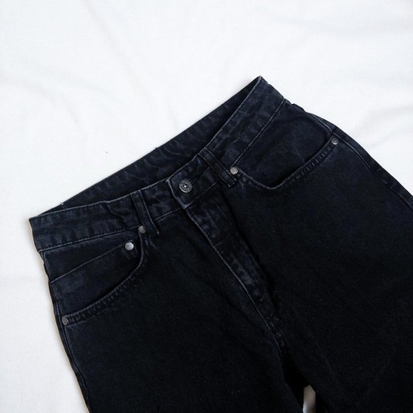 RAGGED PRIEST | Dad Jeans Flare Black Charcoal Dakota Princess Polly 24 - Picture 13 of 15